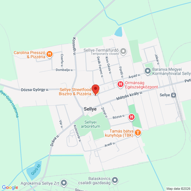 Sellye Streetfood Bisztró & Pizzéria